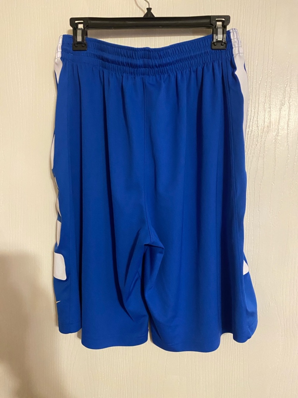 Nike Blue and White Athletic Shorts